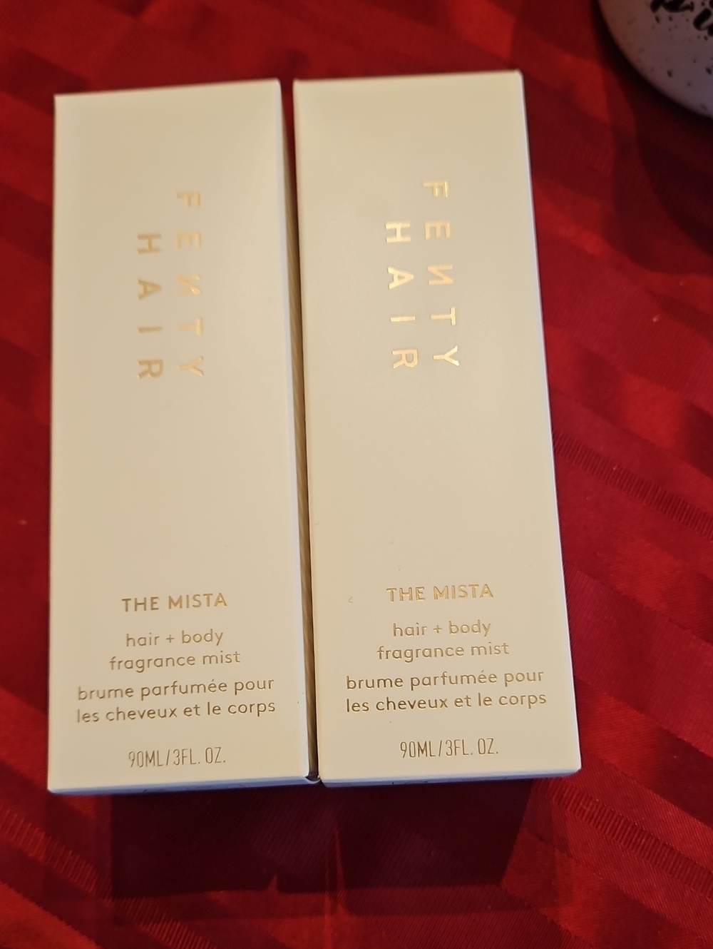 The Mista Hair + Body Fragrance Mist — Amber Bouquet x 2